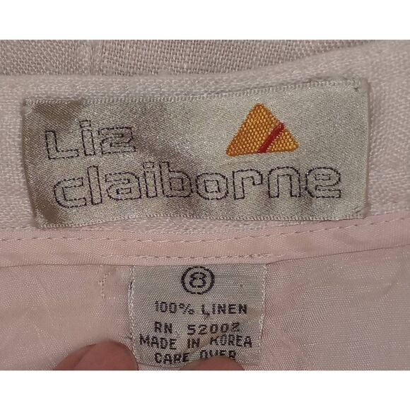 Vintage LIZ CLAIBORNE,tan, maxi skirt. Riding skirt, prairie skirt, gored , butt - Picture 5 of 6